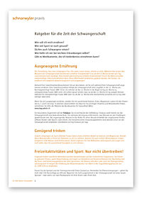 Ratgeber für die Zeit der Schwangerschaft